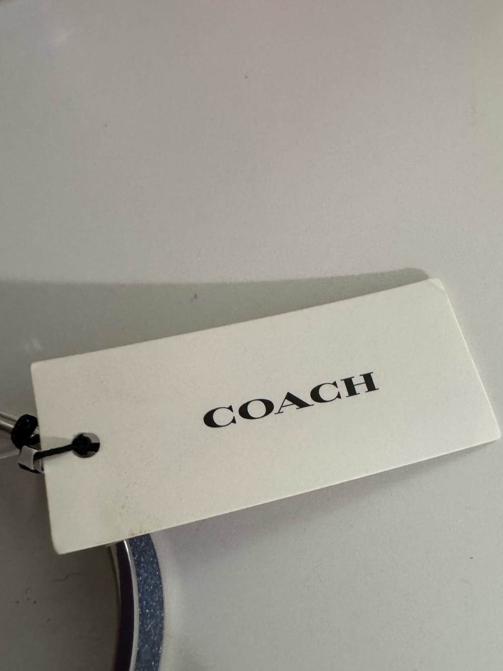 Coach C Logo Hinged Bangle Bracelet NWT - Picture 11 of 12